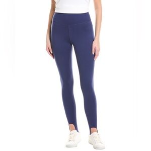 Terez TLC STIRRUP LEGGINGS IN NAVY- XS NWT
